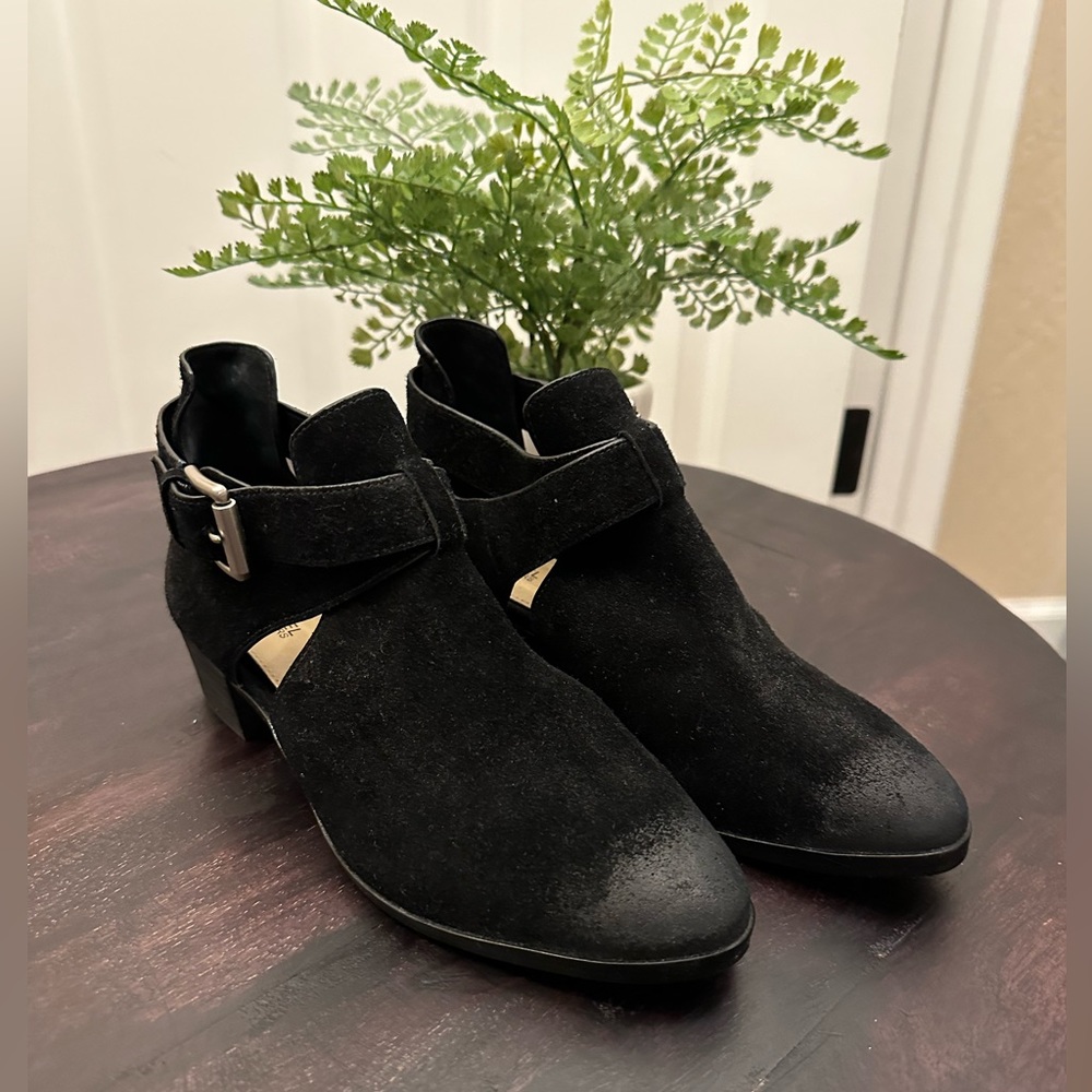 Michael Kors black suede bootie